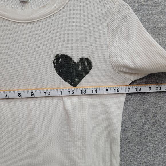 EVEREVE LONG SLEEVE WAFFLE KNIT THERMAL TOP, SIZE XS - Picture 6 of 7